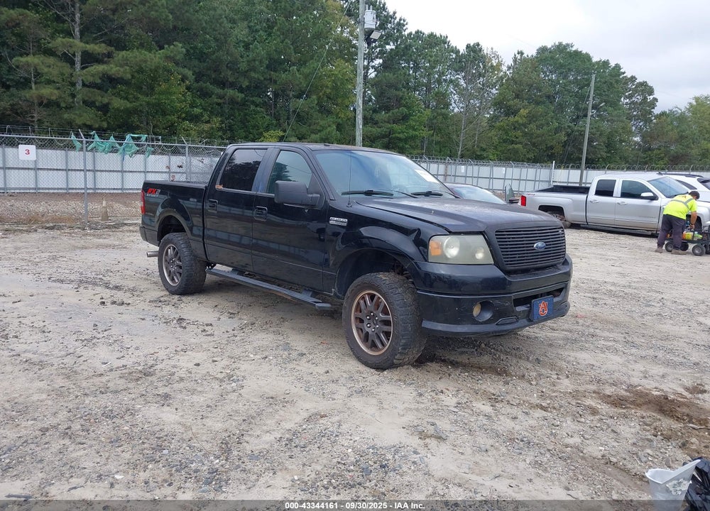 2008 FORD F-150 60TH ANNIVERSARY/FX2/KING RANCH/LARIAT/XLT VIN: 1FTPW12V68KD09872