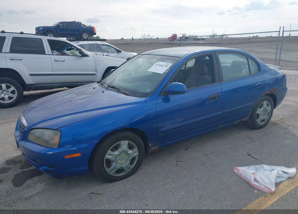 2005 HYUNDAI ELANTRA GLS/GT VIN: KMHDN46DX5U030929