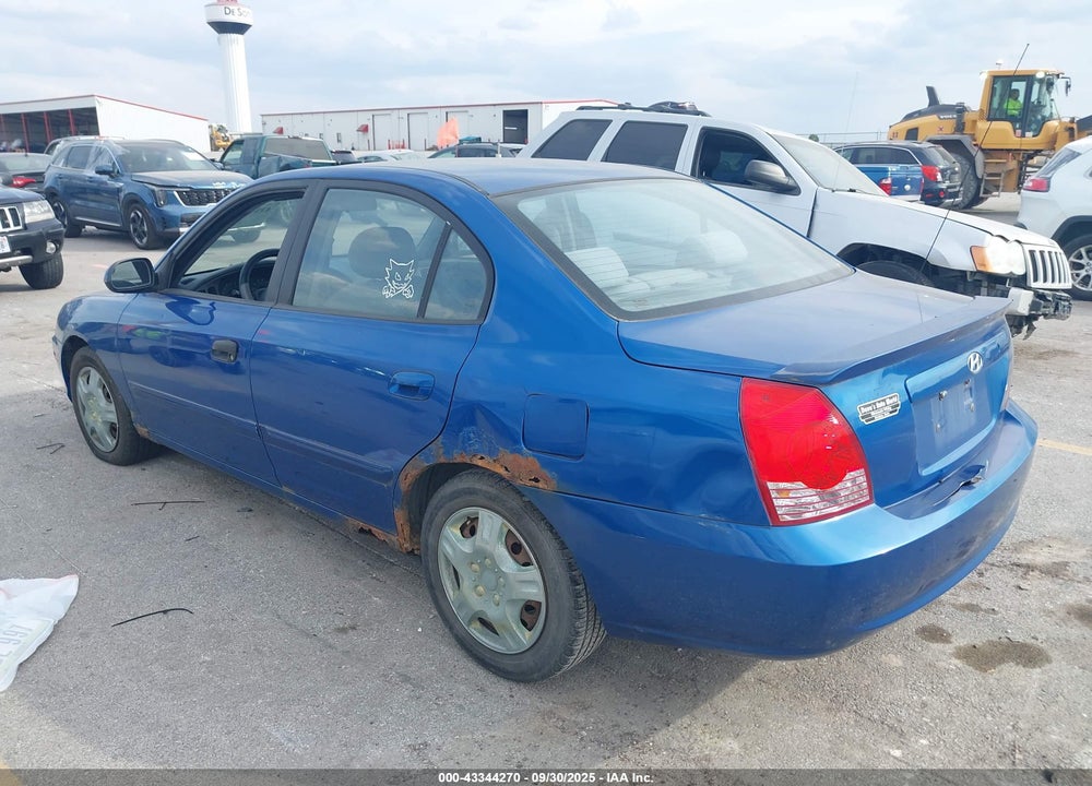 2005 HYUNDAI ELANTRA GLS/GT VIN: KMHDN46DX5U030929