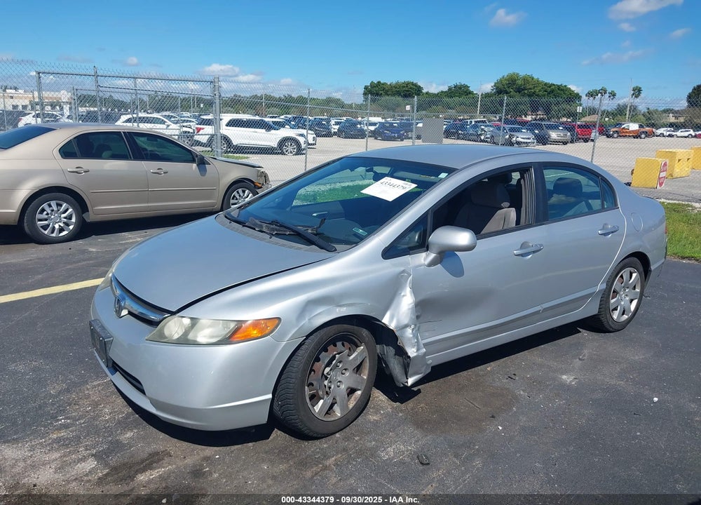 2007 HONDA CIVIC LX VIN: 1HGFA16577L106777