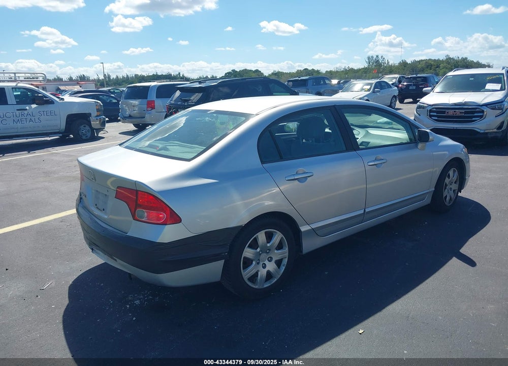 2007 HONDA CIVIC LX VIN: 1HGFA16577L106777