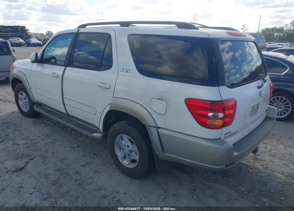 2003 TOYOTA SEQUOIA SR5 V8 VIN: 5TDZT34A23S169103
