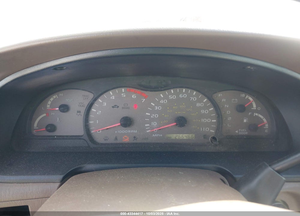 2003 TOYOTA SEQUOIA SR5 V8 VIN: 5TDZT34A23S169103