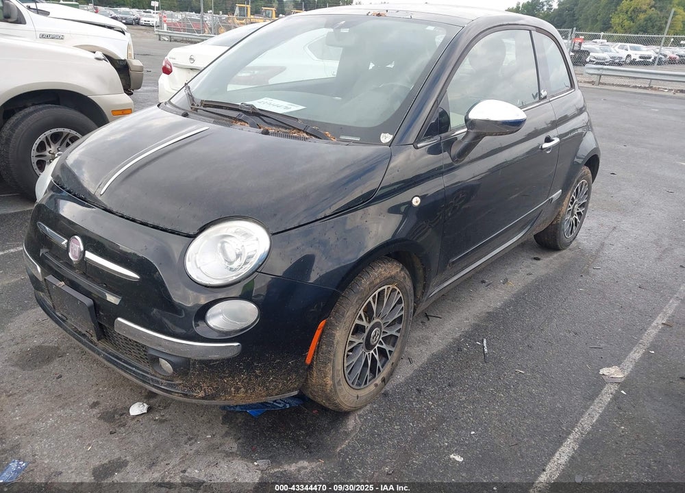2012 FIAT 500 VIN: 3C3CFFCR2CT253986