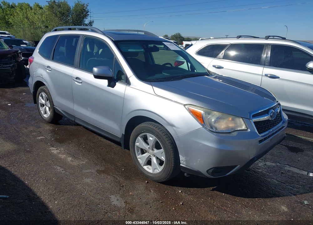 2015 SUBARU FORESTER 2.5I PREMIUM VIN: JF2SJADC1FH542252