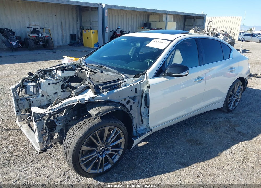 2019 INFINITI Q50 3.0T RED SPORT 400 VIN: JN1FV7AP9KM760555