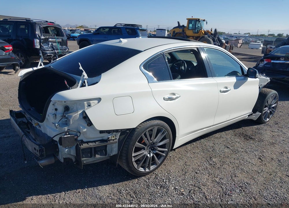 2019 INFINITI Q50 3.0T RED SPORT 400 VIN: JN1FV7AP9KM760555