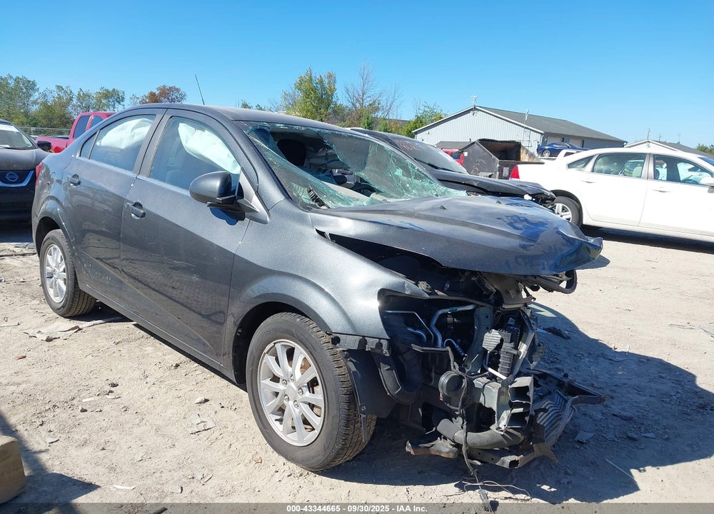 2019 CHEVROLET SONIC LT AUTO VIN: 1G1JD5SB2K4142861