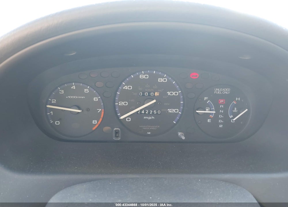 1997 HONDA CIVIC EX VIN: 1HGEJ8242VL095556