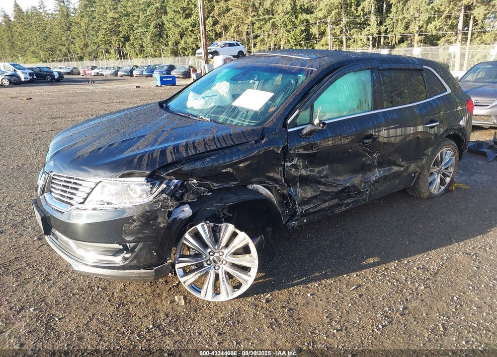 2016 LINCOLN MKX VIN: 2LMTJ8LP1GBL50277