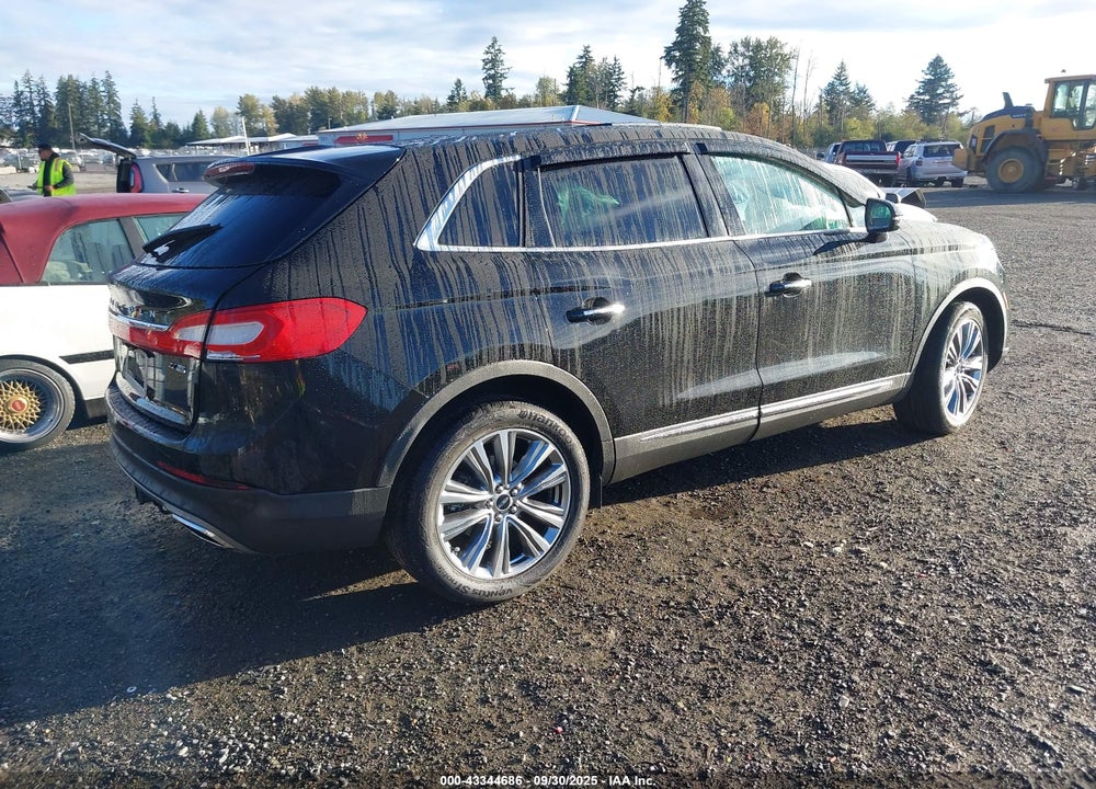 2016 LINCOLN MKX VIN: 2LMTJ8LP1GBL50277