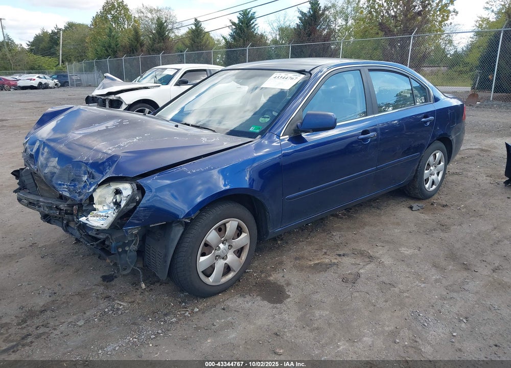 2008 KIA OPTIMA VIN: KNAGE123885169790