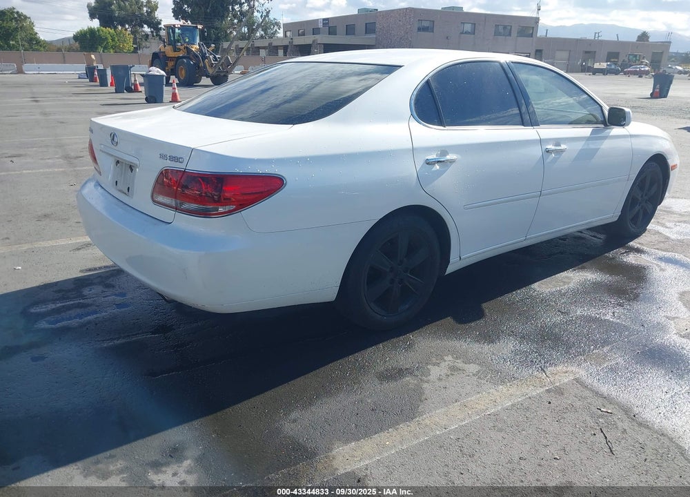 2005 LEXUS ES 330 VIN: JTHBA30GX55128162
