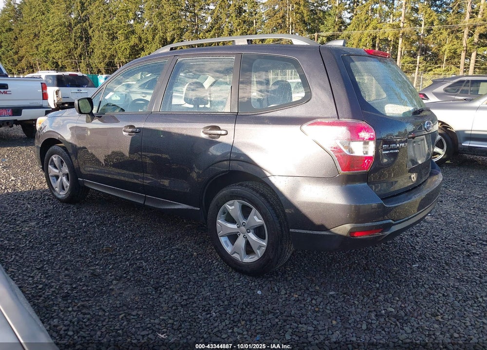 2016 SUBARU FORESTER VIN: JF2SJABC4GH551807