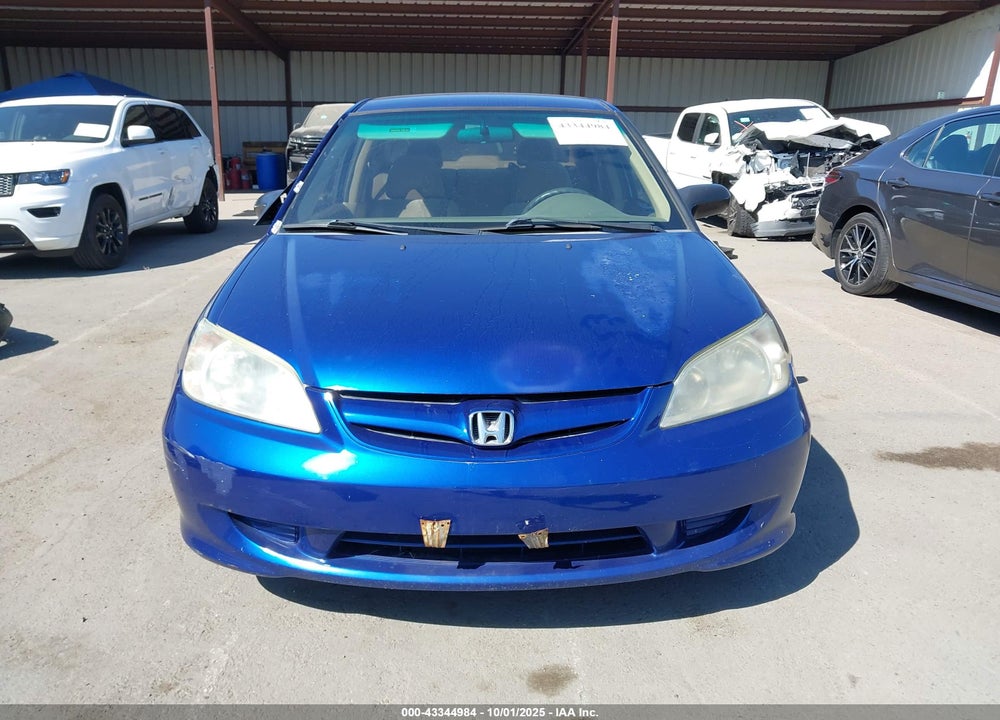 2005 HONDA CIVIC VP VIN: 1HGES16355L019271