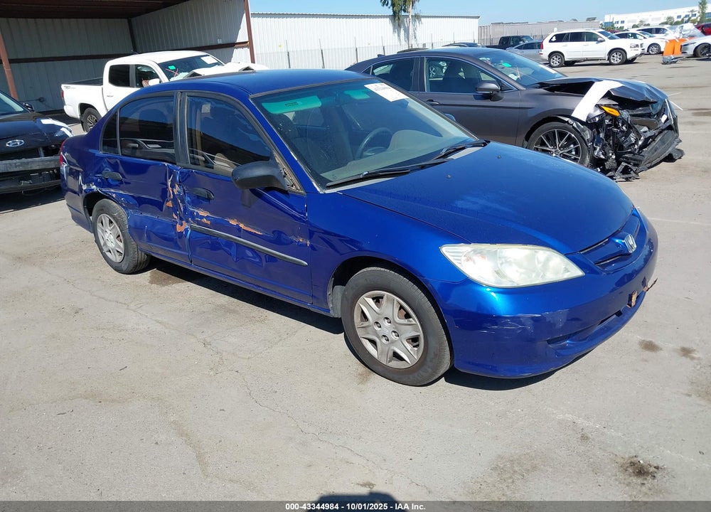 2005 HONDA CIVIC VP VIN: 1HGES16355L019271