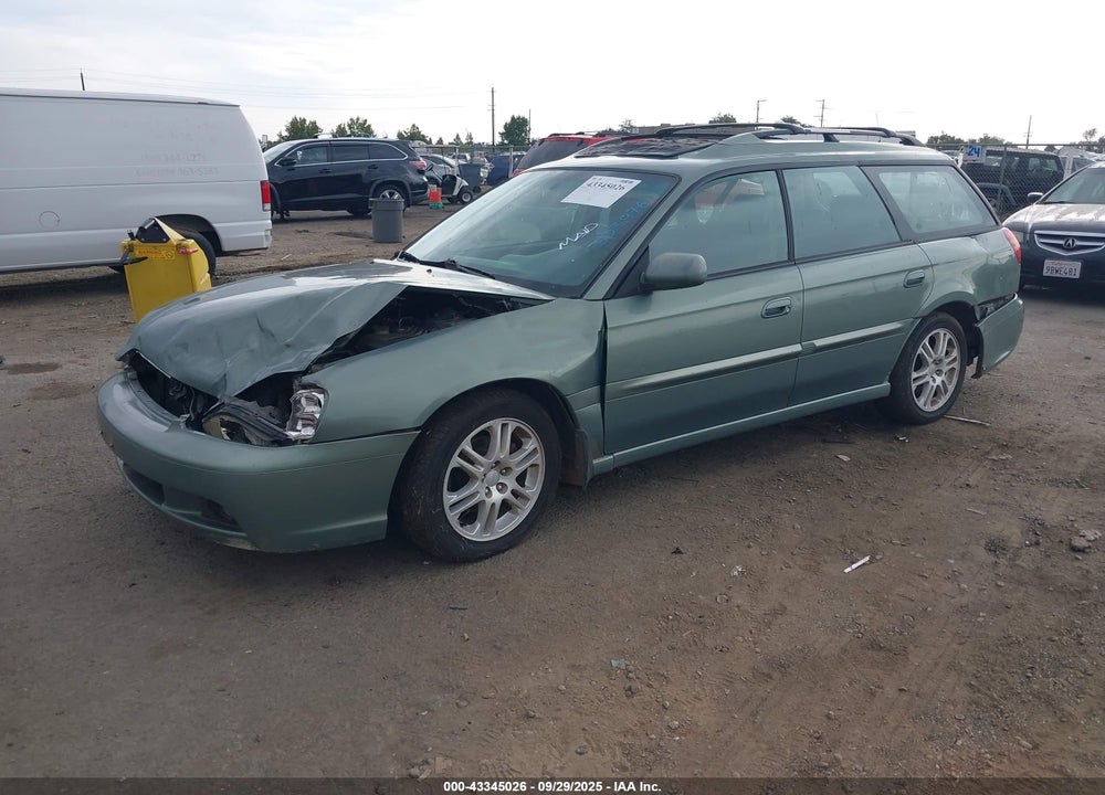 2003 SUBARU LEGACY L/L W/SPECIAL EDITION PACKAGE VIN: 4S3BH635537303976