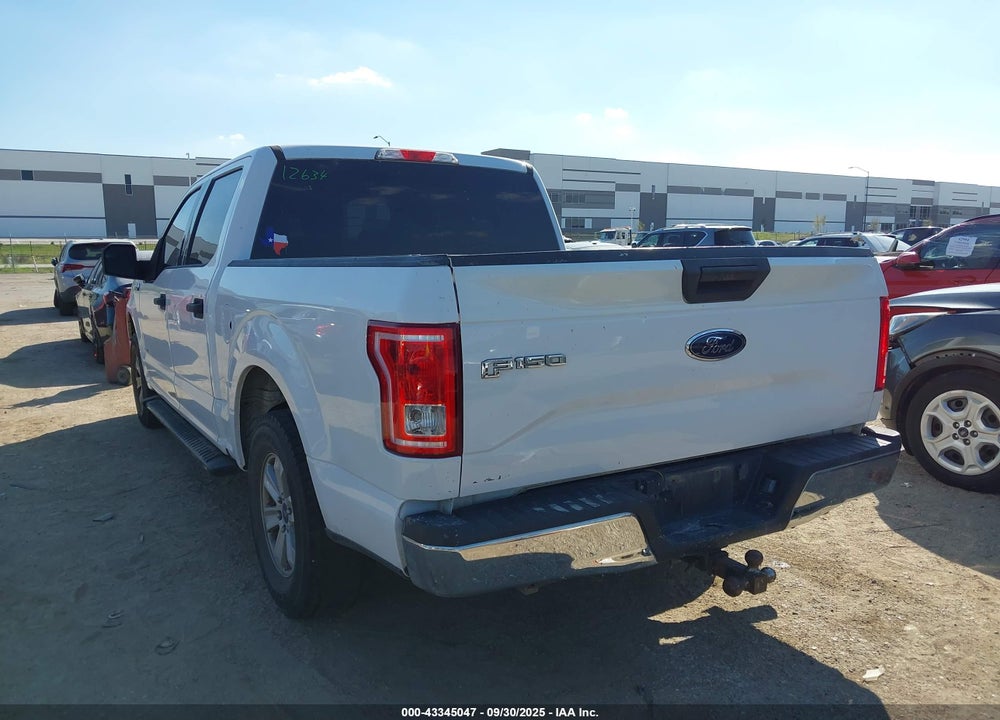 2017 FORD F-150 XLT VIN: 1FTEW1CP8HKC92242