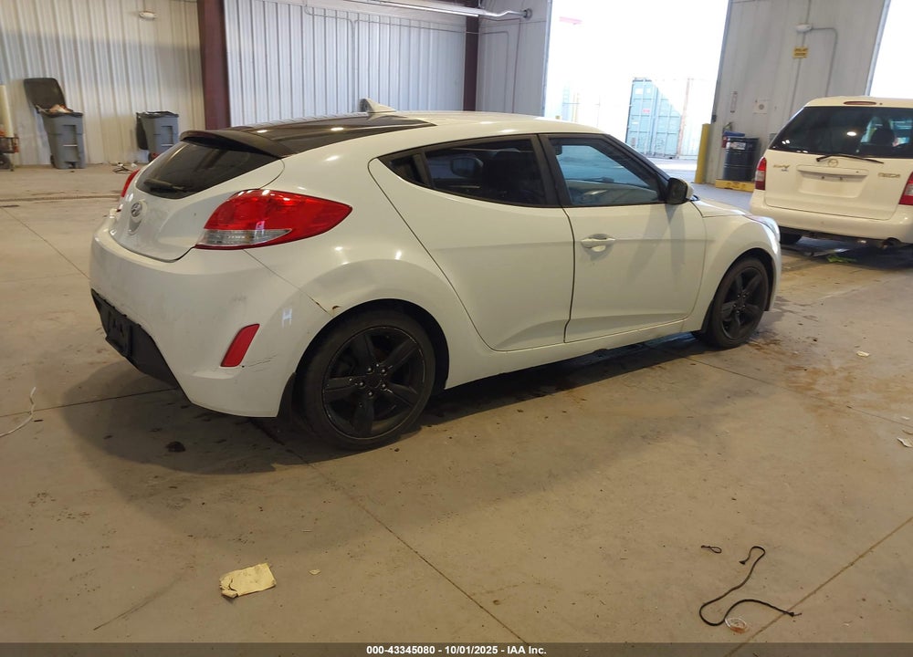 2013 HYUNDAI VELOSTER VIN: KMHTC6AD3DU084964