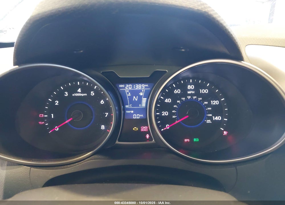 2013 HYUNDAI VELOSTER VIN: KMHTC6AD3DU084964
