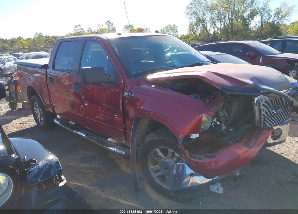 2008 FORD F-150 60TH ANNIVERSARY/FX4/KING RANCH/LARIAT/XLT VIN: 1FTPW14V18FB57120