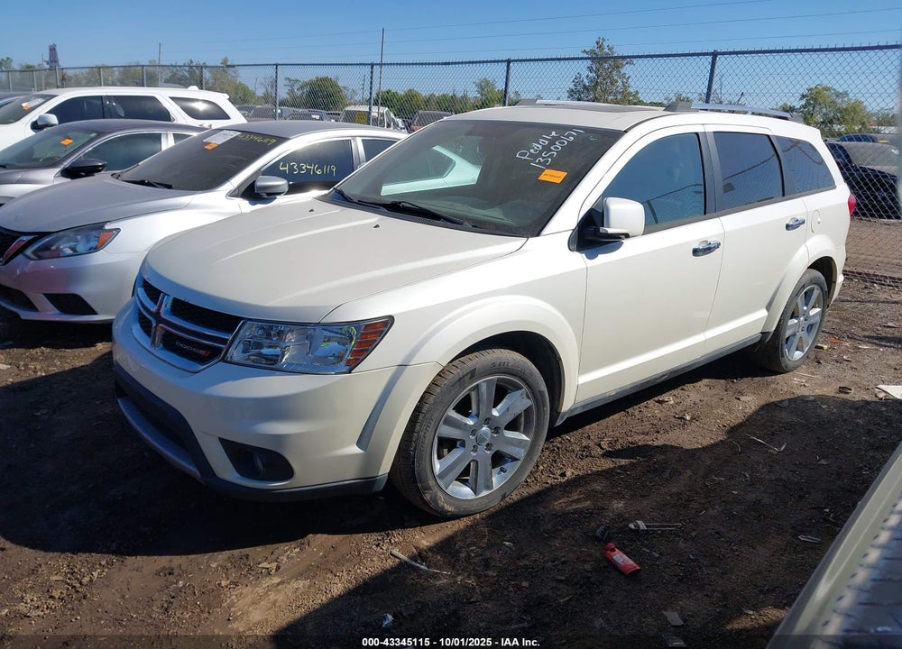 2013 DODGE JOURNEY CREW VIN: 3C4PDDDG0DT680699