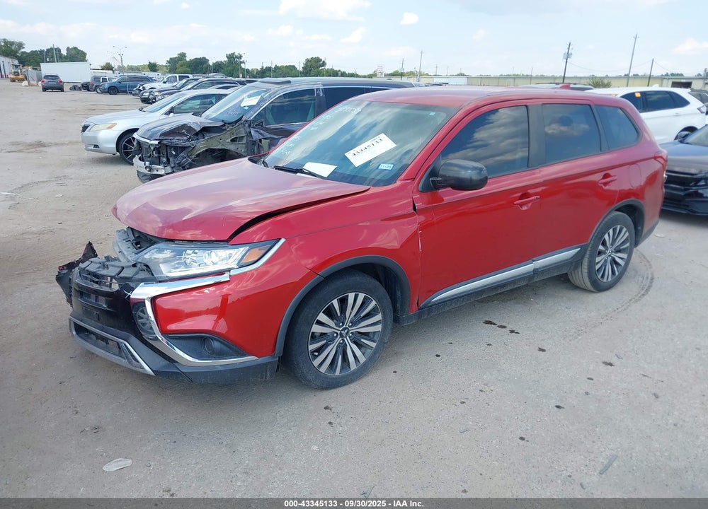 2019 MITSUBISHI OUTLANDER ES VIN: JA4AD2A35KZ018418