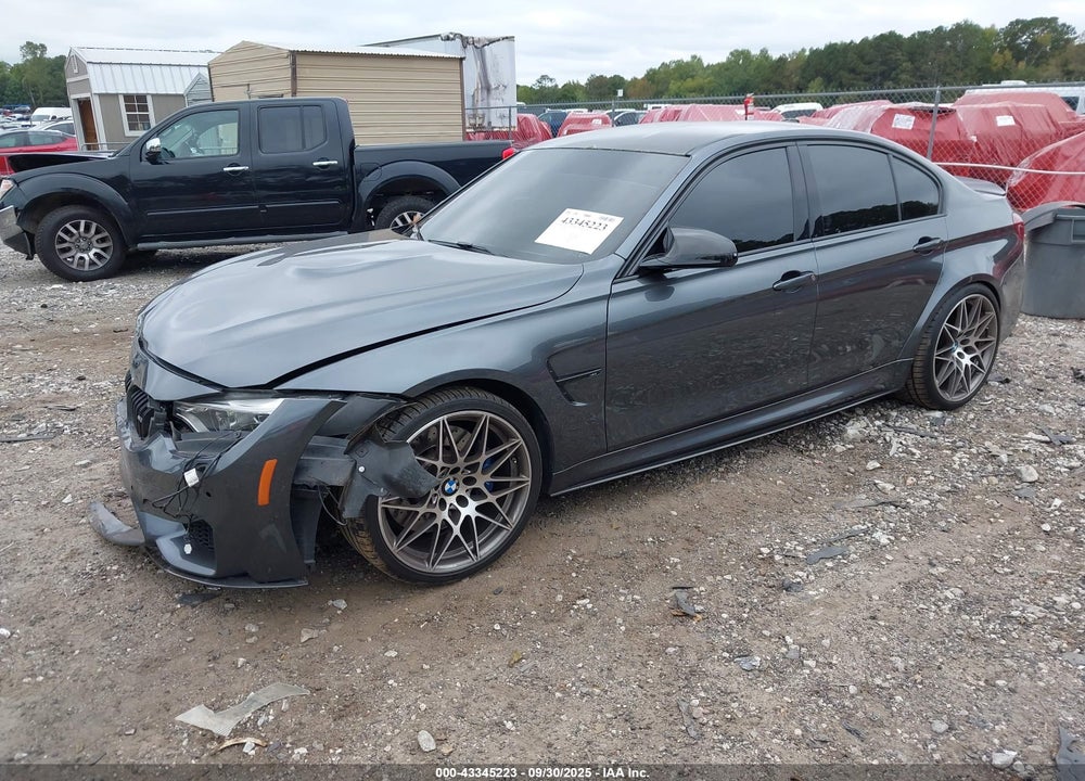 2015 BMW M3 VIN: WBS3C9C52FP803854