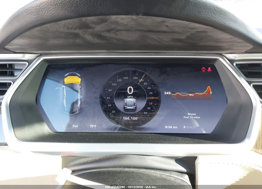 2013 TESLA MODEL S PERFORMANCE VIN: 5YJSA1DP1DFP14021