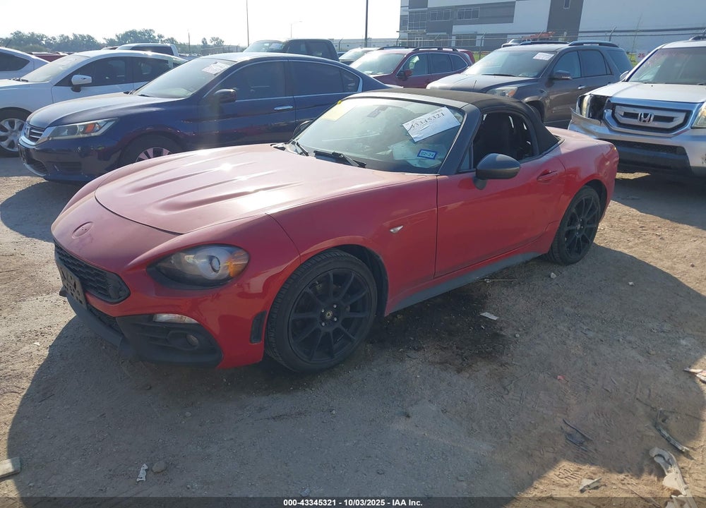 2017 FIAT 124 SPIDER ELABORAZIONE ABARTH VIN: JC1NFAEK4H0124138