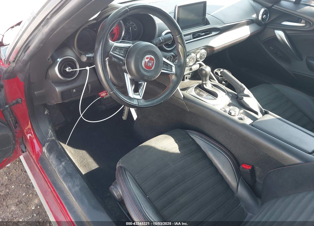 2017 FIAT 124 SPIDER ELABORAZIONE ABARTH VIN: JC1NFAEK4H0124138