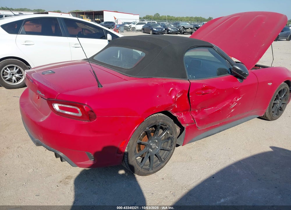 2017 FIAT 124 SPIDER ELABORAZIONE ABARTH VIN: JC1NFAEK4H0124138
