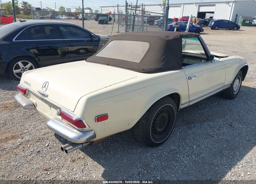 1965 MERCEDES SL VIN: 00011304210010571