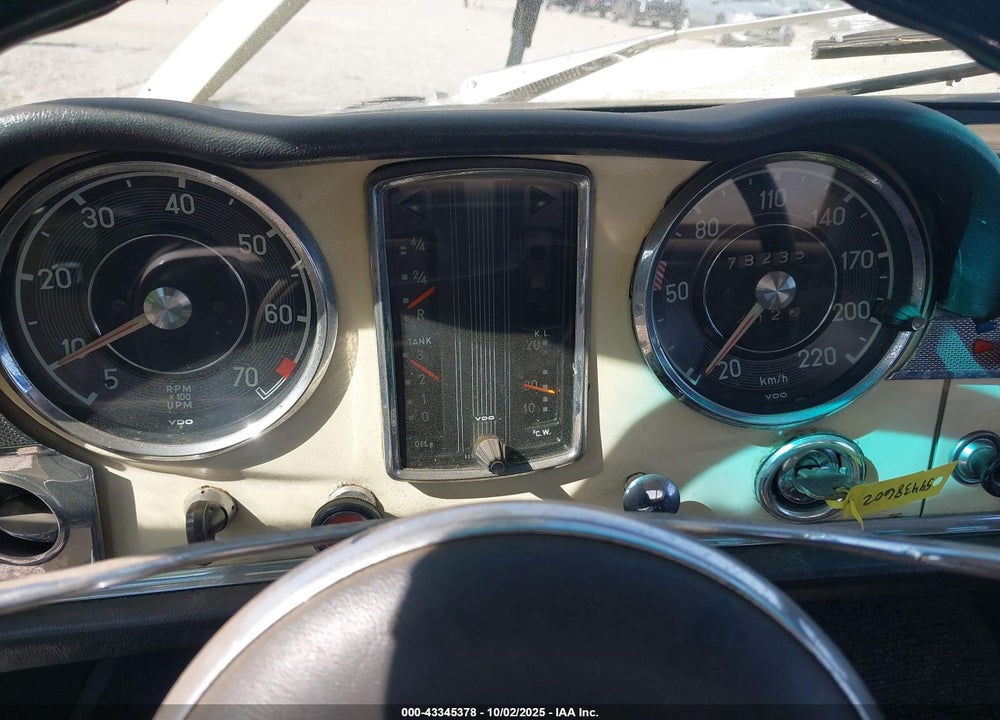 1965 MERCEDES SL VIN: 00011304210010571