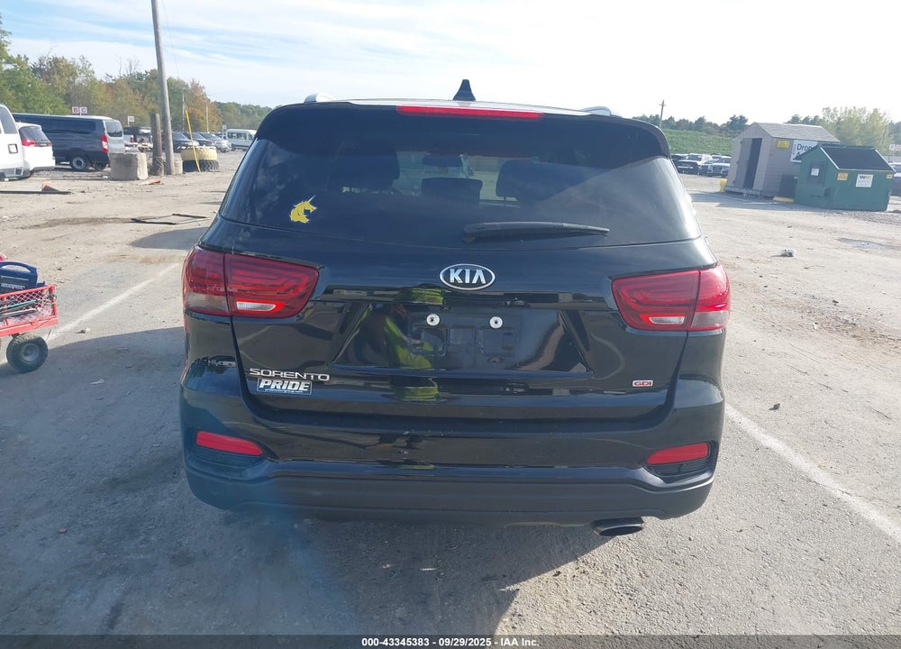 2019 KIA SORENTO 2.4L LX VIN: 5XYPGDA30KG447385