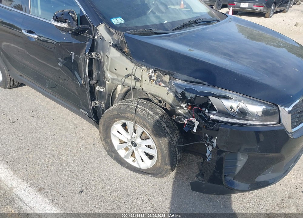 2019 KIA SORENTO 2.4L LX VIN: 5XYPGDA30KG447385