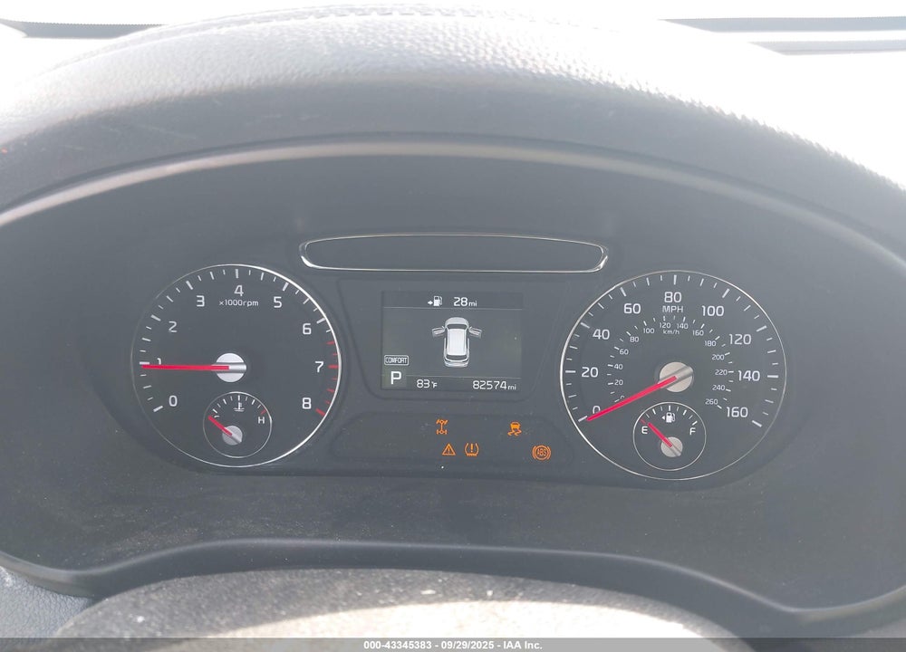 2019 KIA SORENTO 2.4L LX VIN: 5XYPGDA30KG447385