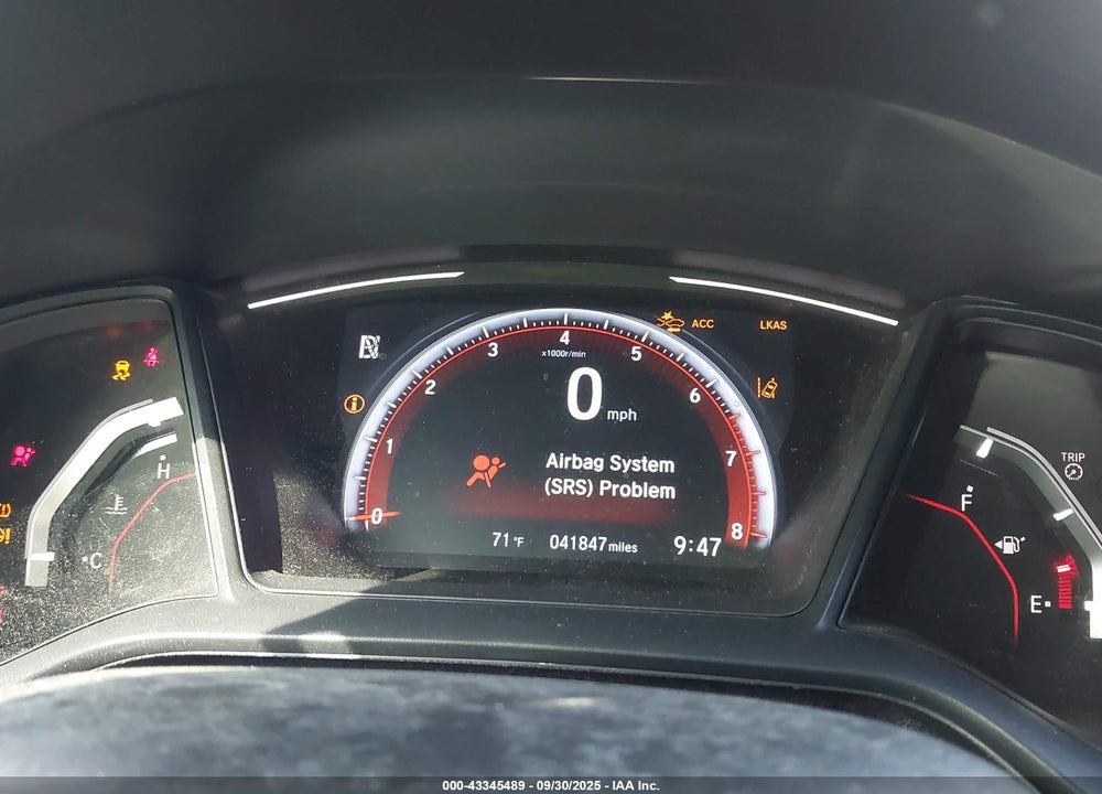 2019 HONDA CIVIC VIN: SHHFK7H49KU405944