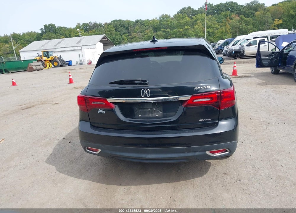 2014 ACURA MDX VIN: 5FRYD4H25EB031997