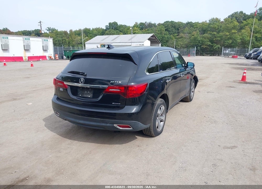 2014 ACURA MDX VIN: 5FRYD4H25EB031997