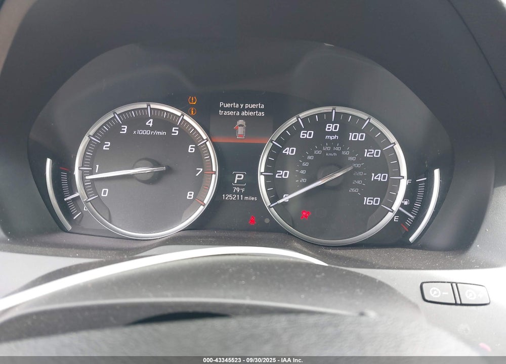 2014 ACURA MDX VIN: 5FRYD4H25EB031997