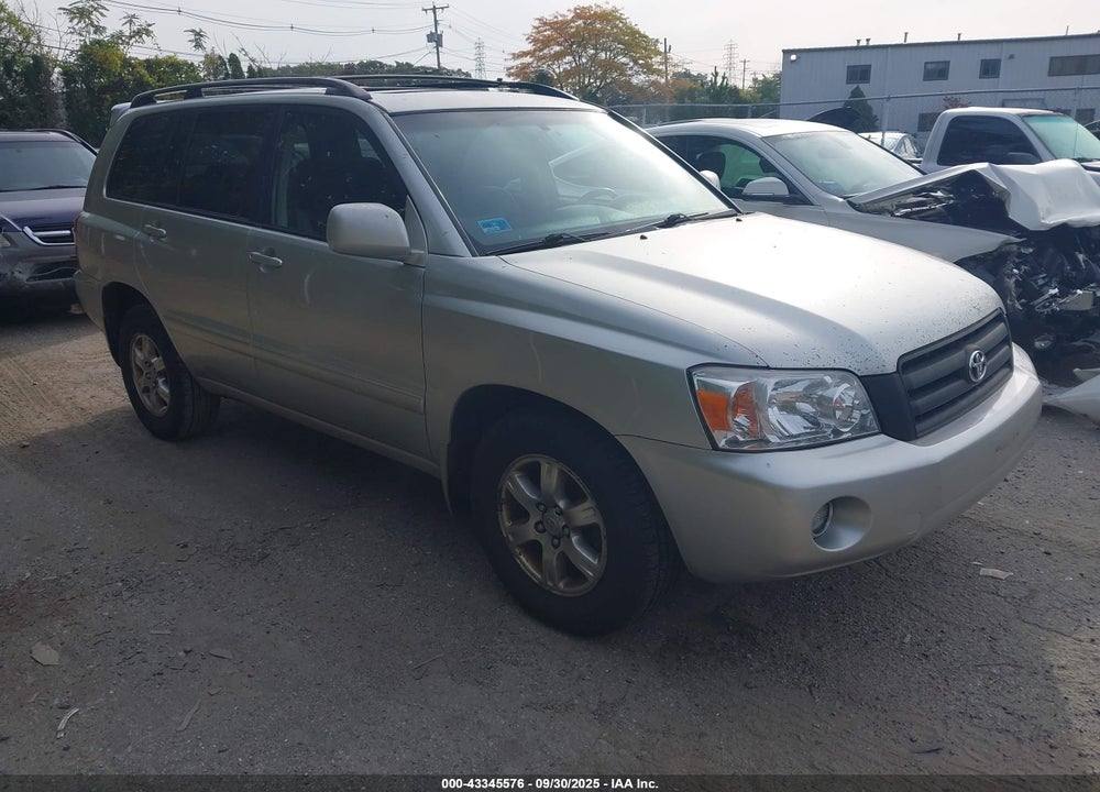 2007 TOYOTA HIGHLANDER V6 VIN: JTEGP21AX70132671