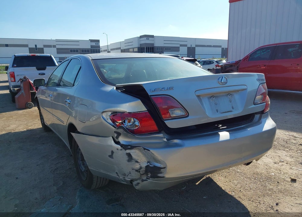 2004 LEXUS ES 330 VIN: JTHBA30G940018988