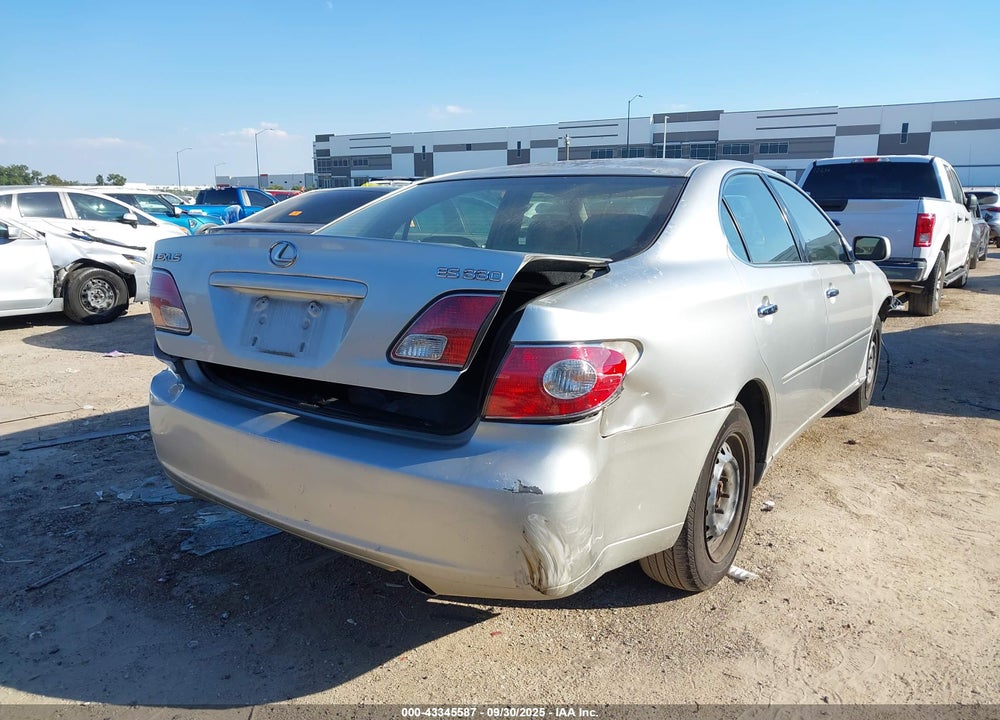 2004 LEXUS ES 330 VIN: JTHBA30G940018988