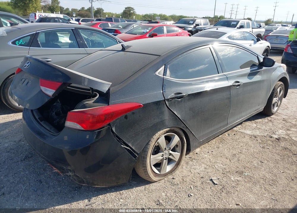 2013 HYUNDAI ELANTRA GLS VIN: KMHDH4AEXDU664165