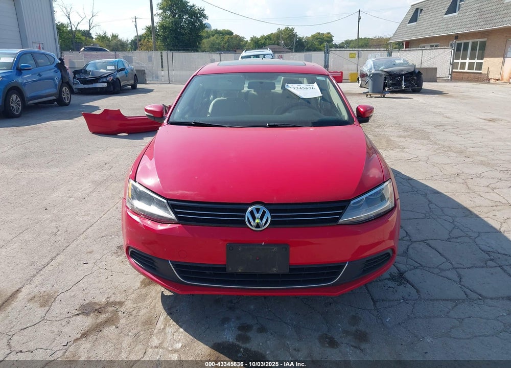 2013 VOLKSWAGEN JETTA 2.5L SE VIN: 3VWDX7AJ1DM255639