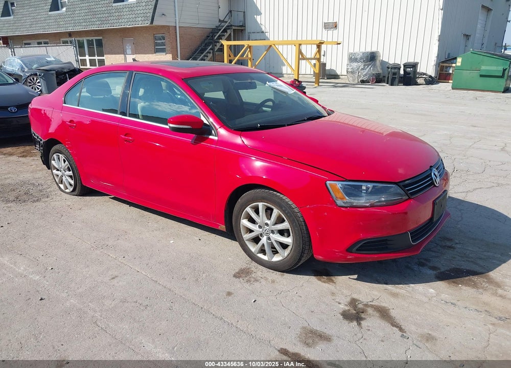 2013 VOLKSWAGEN JETTA 2.5L SE VIN: 3VWDX7AJ1DM255639