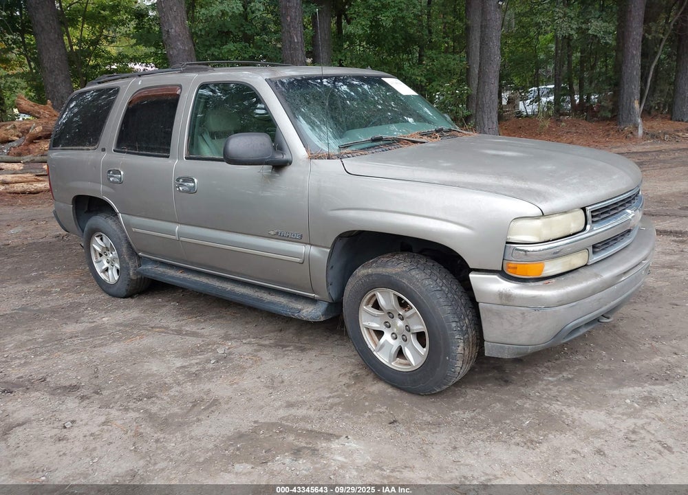 2002 CHEVROLET TAHOE LT VIN: 1GNEK13Z82J232558