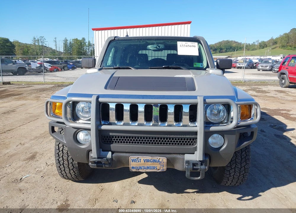 2007 HUMMER H3 SUV VIN: 5GTDN13E678212437