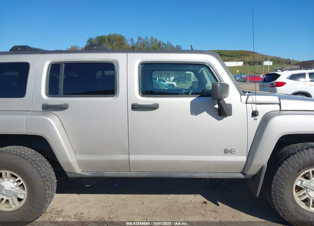 2007 HUMMER H3 SUV VIN: 5GTDN13E678212437